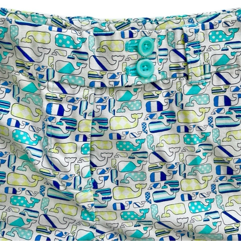 Vineyard Vines x Kentucky Derby women’s novelty whale logo print cotton size 4 - Picture 3 of 6